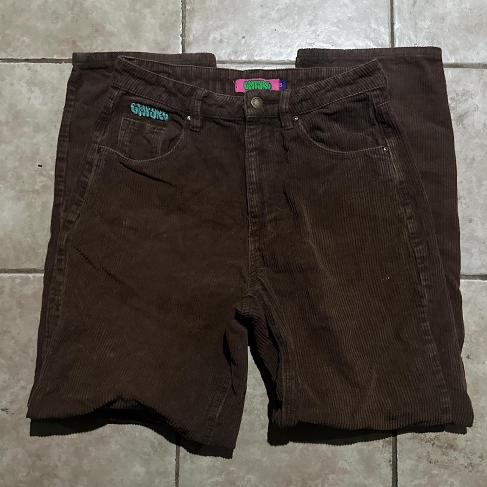 Brown Corduroy Men Pants